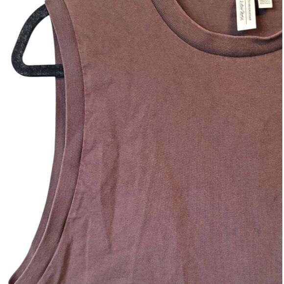 & Other Stories Women's Chocolate Brown Sleeveless Tank Top Size US S - Picture 4 of 5